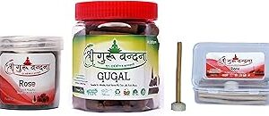 SGV Rose Box, Guggul Cones & Rose Agarbatti