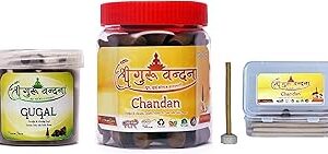 SGV Guggul Box, Chandan Cones & Chandan Agarbatti