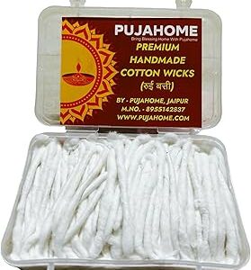 Pujahome Long Cotton Lambi Batti (50g)