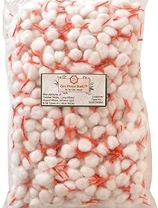 Om Phool Batti Round Kesar Tip Wicks (1100 Pcs)