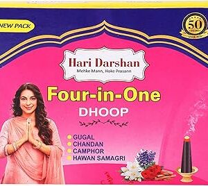 Hari Darshan 4-in-1 Dhoop Sticks (192 Units)
