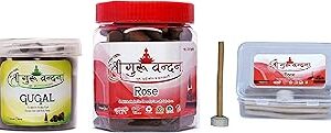 SGV Guggul Box, Rose Cones & Rose Agarbatti