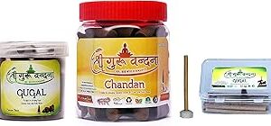SGV Guggul Box, Chandan Cones & Guggul Sticks