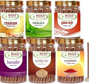 Betala 6-in-1 Assorted Dhoop Sticks