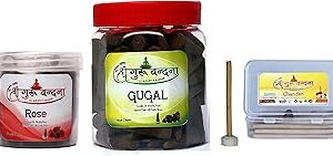 SGV Rose Box, Guggul Cones & Chandan Sticks Special
