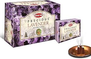 HEM Precious Lavender Cones (Pack of 12)