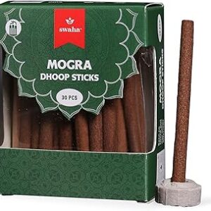 Swaha Mogra Cylindrical Dhoop (30 Sticks)