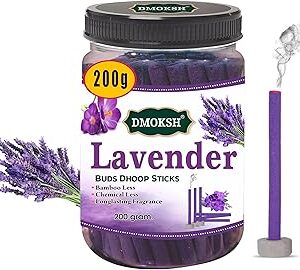 Dmoksh Lavender Dhoop Sticks (200g)