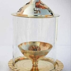ROYALTRADERS Brass Table Diya